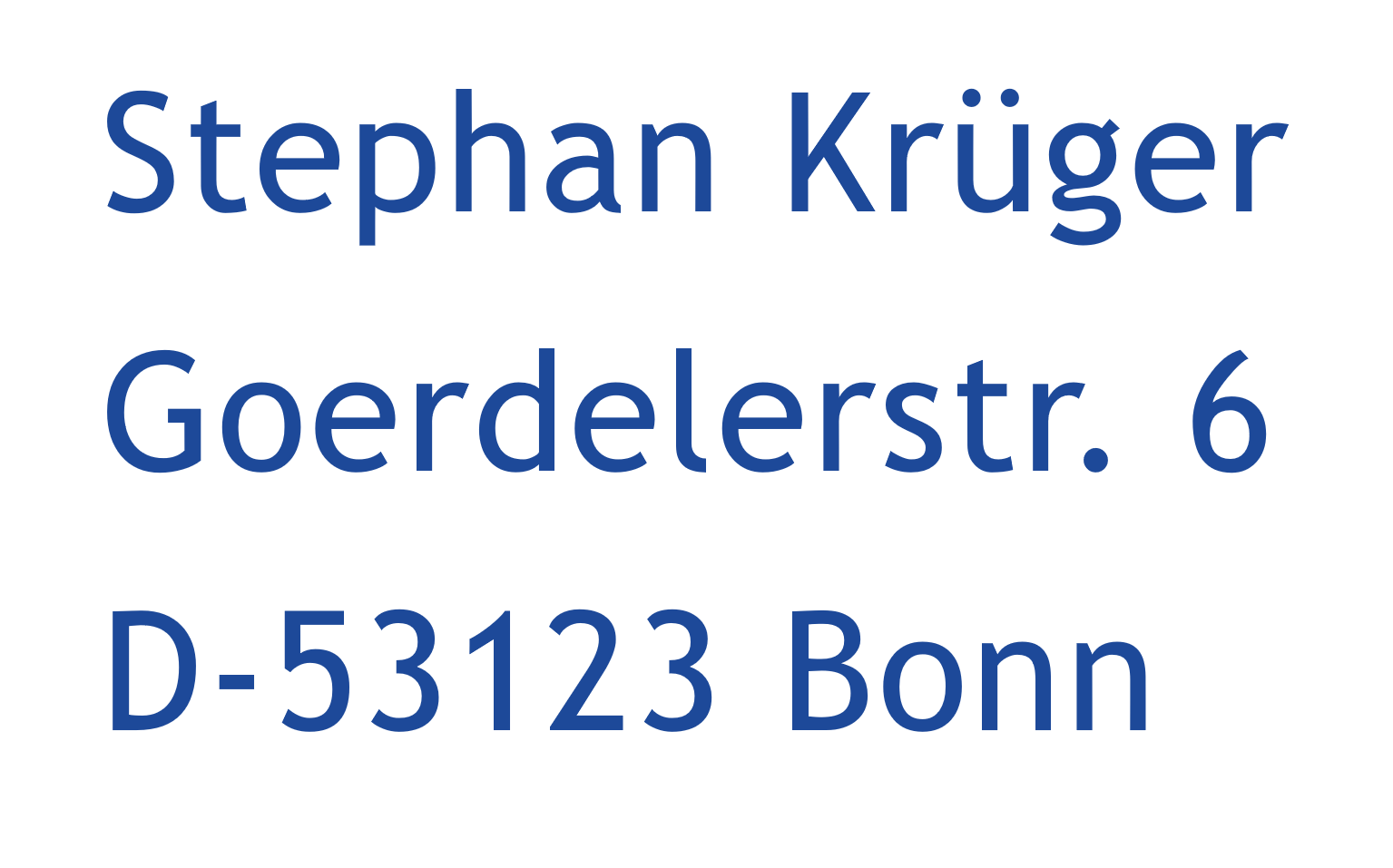 Adresse